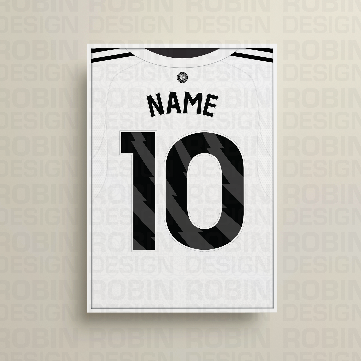 Fulham 25/26 Home Kit Poster