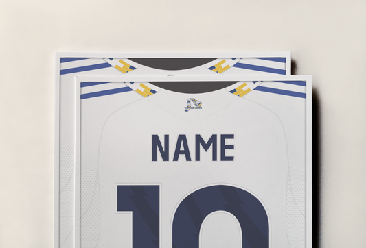 Leeds United 25/26 Home Kit Poster