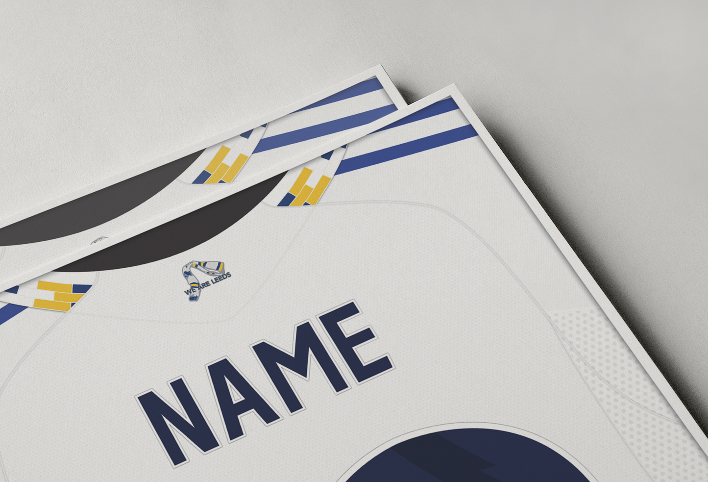 Leeds United 25/26 Home Kit Poster