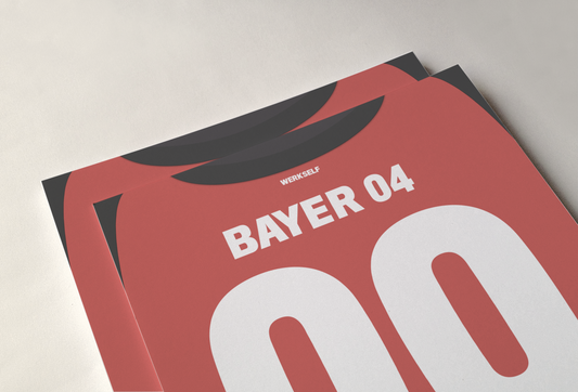 Bayer 04 Leverkusen 24/25 Home Kit Poster