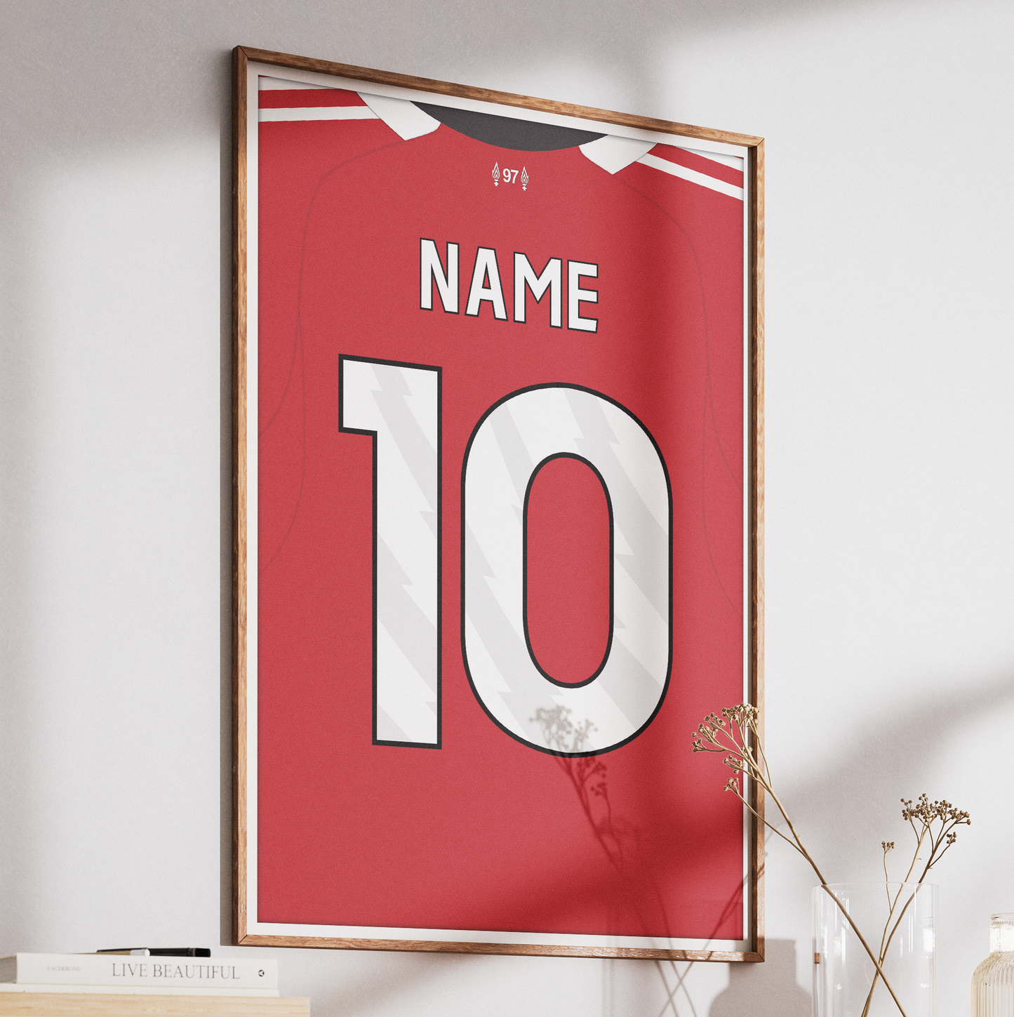 Liverpool 25/26 Home Kit Poster