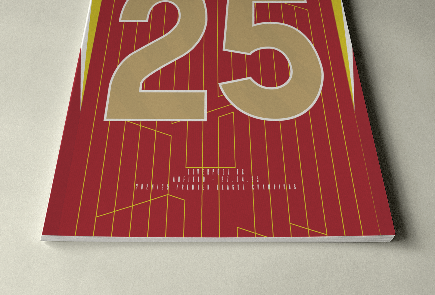 2025 Liverpool Champions Poster