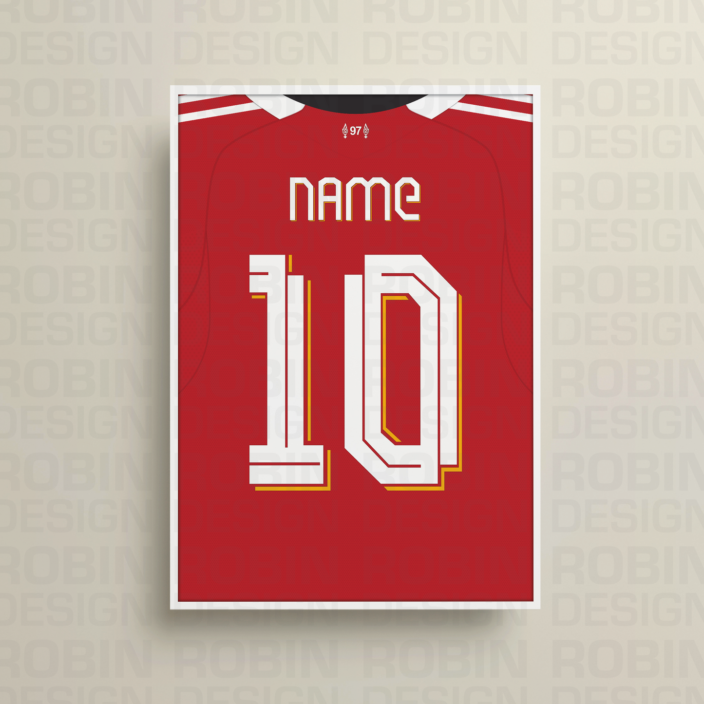 Liverpool 25/26 Home Kit Poster