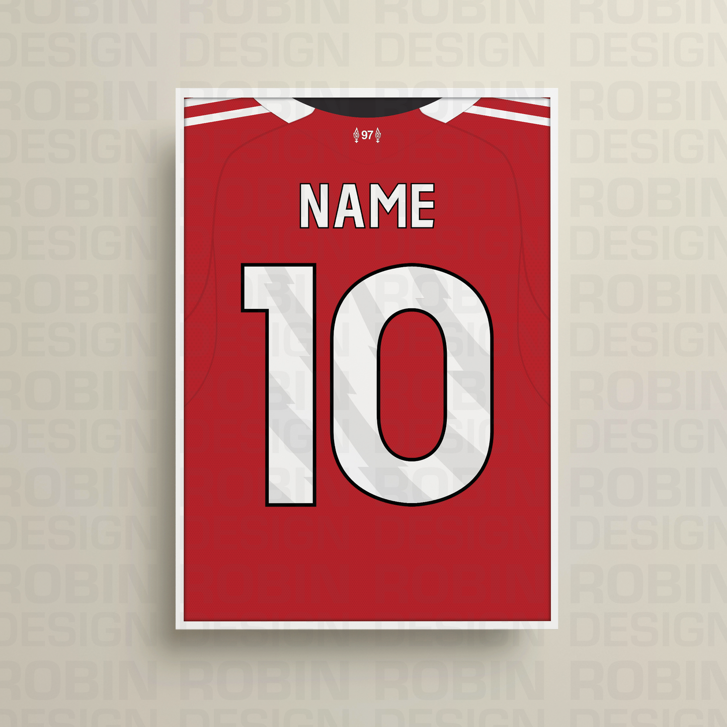 Liverpool 25/26 Home Kit Poster