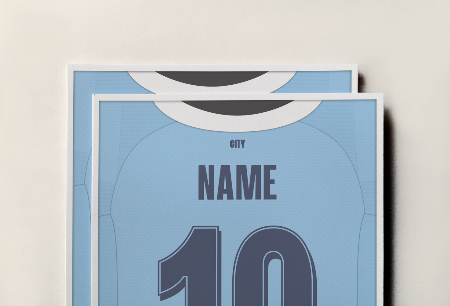 Manchester City 25/26 Home Kit Poster