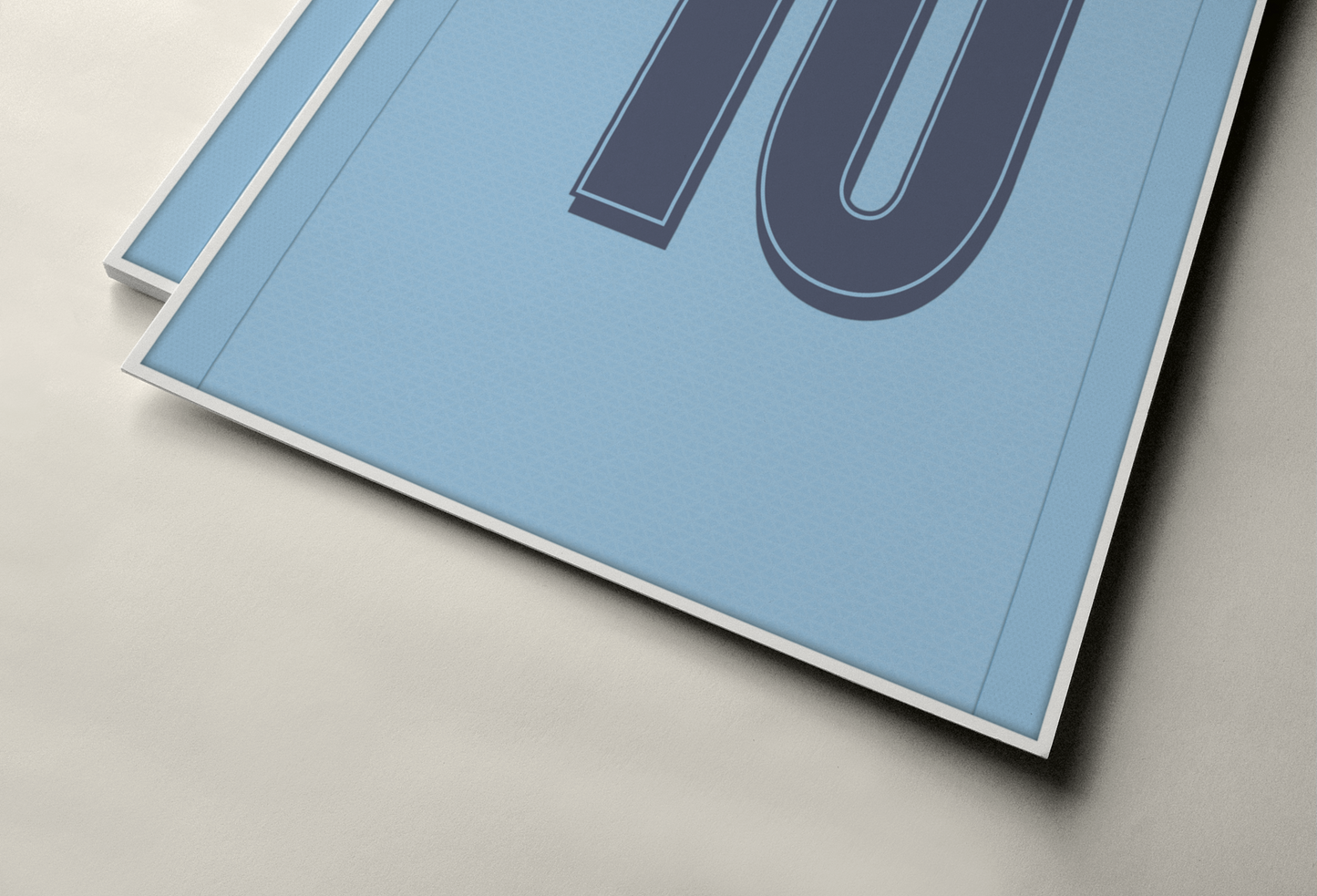 Manchester City 25/26 Home Kit Poster