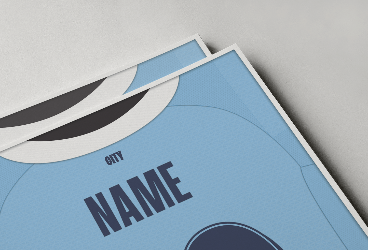 Manchester City 25/26 Home Kit Poster