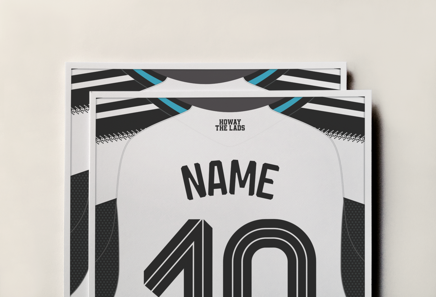 Newcastle United 25/26 Home Kit Poster