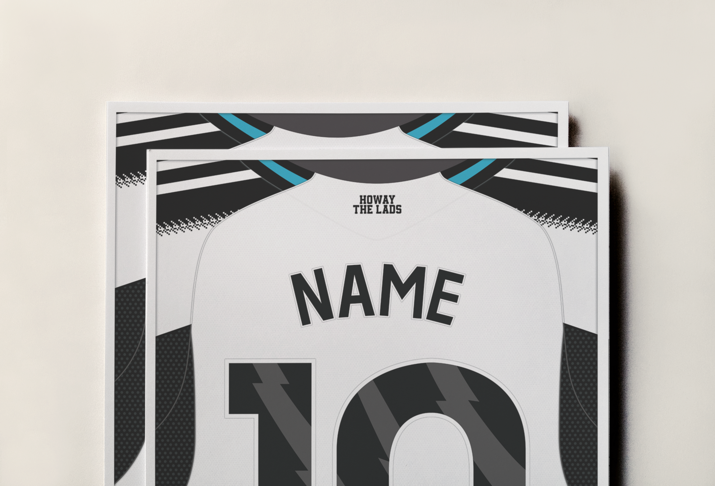 Newcastle United 25/26 Home Kit Poster