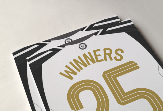 2025 Newcastle United Winners Poster