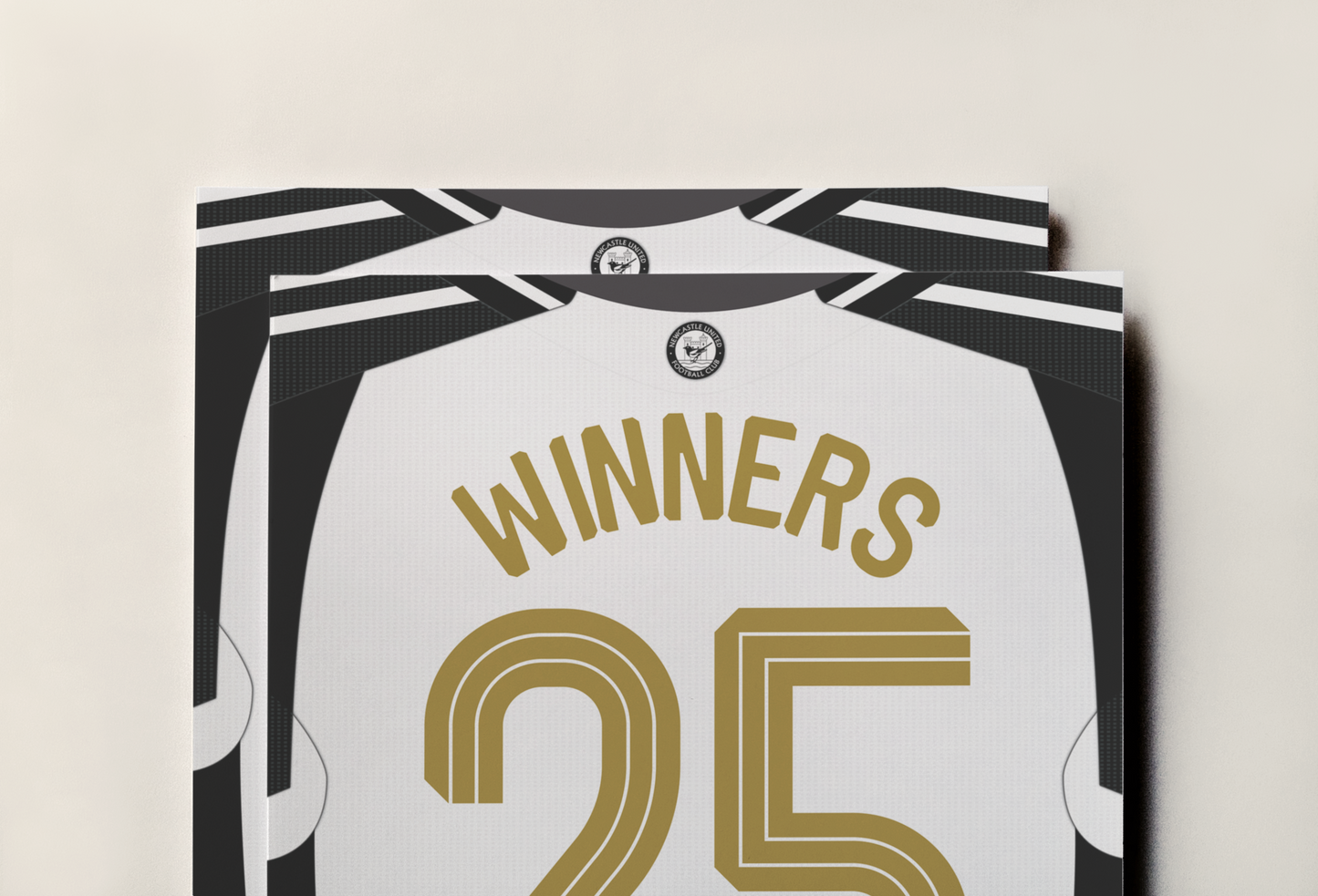 2025 Newcastle United Winners Poster