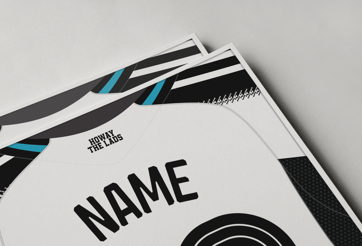 Newcastle United 25/26 Home Kit Poster