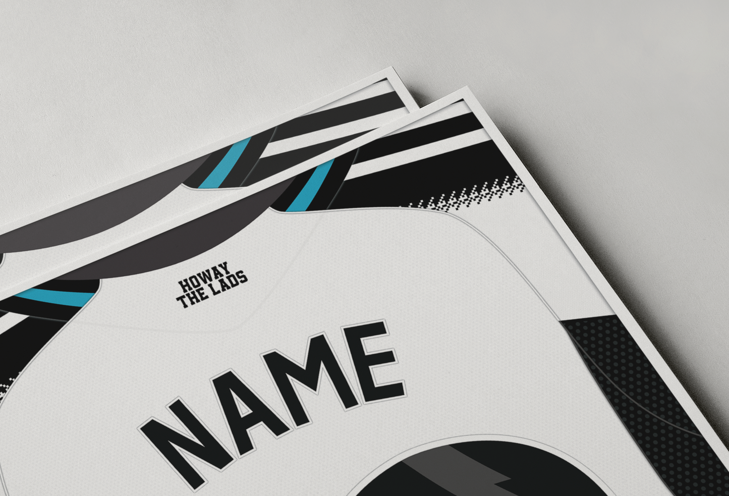 Newcastle United 25/26 Home Kit Poster