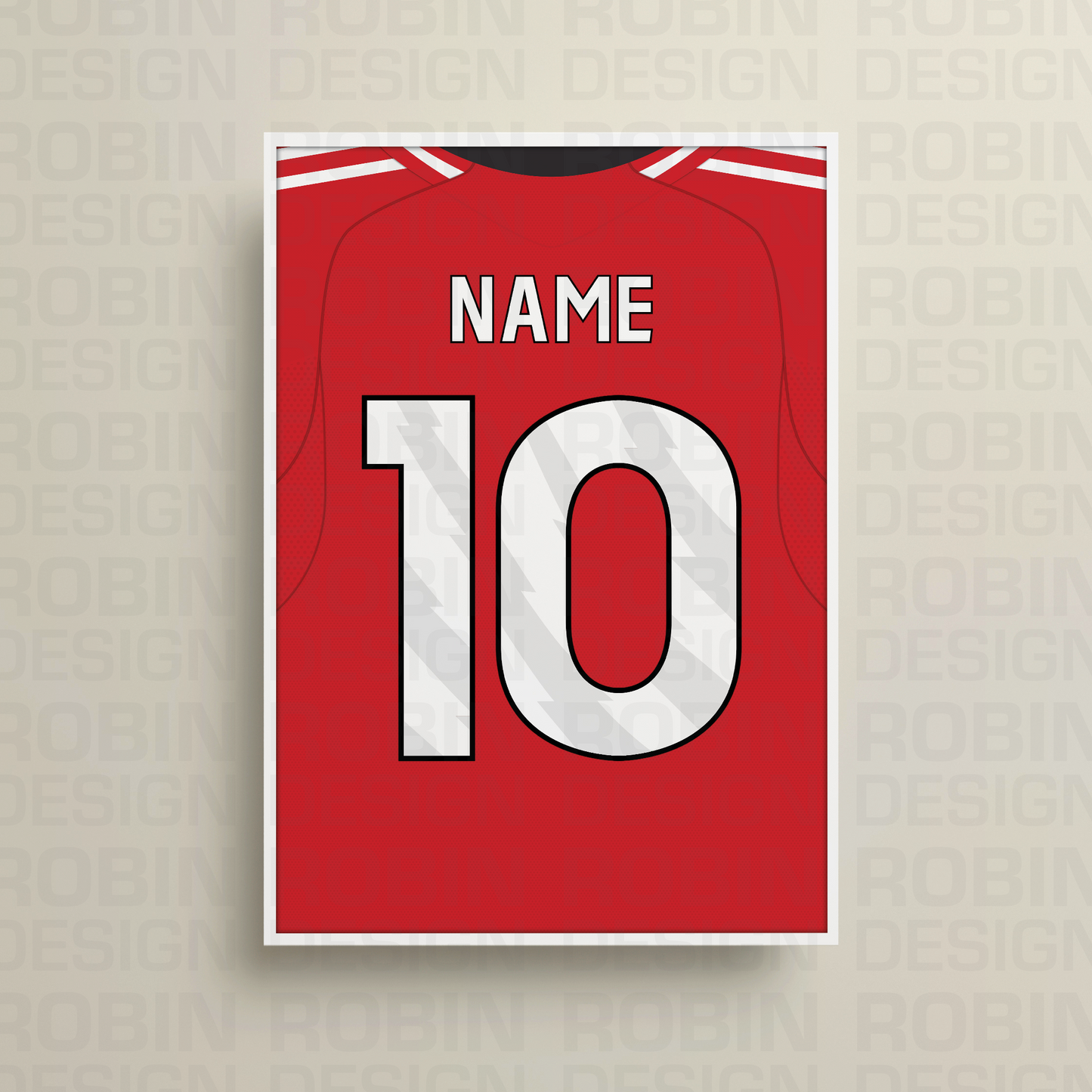 Nottingham Forest 25/26 Home Kit Poster