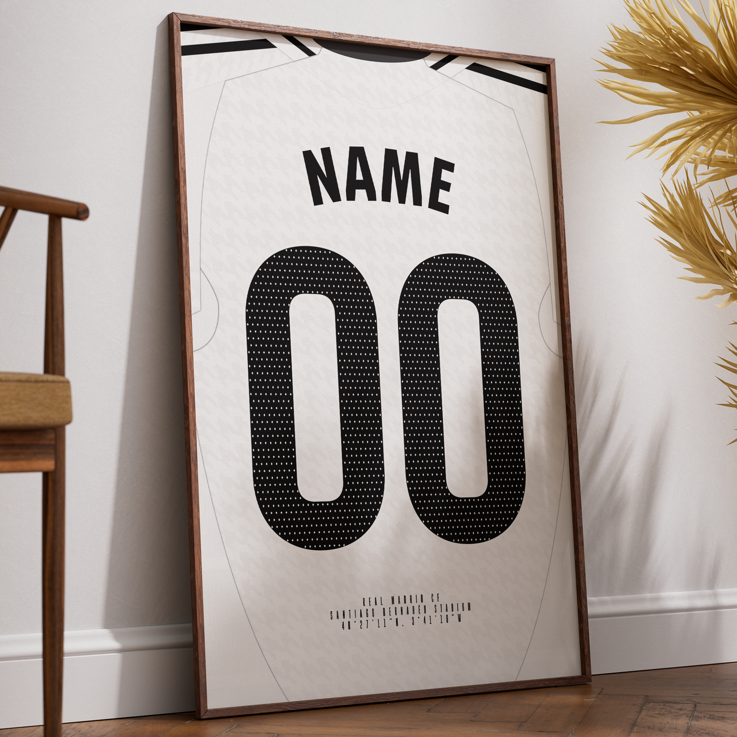 Real Madrid 24/25 Home Kit Poster