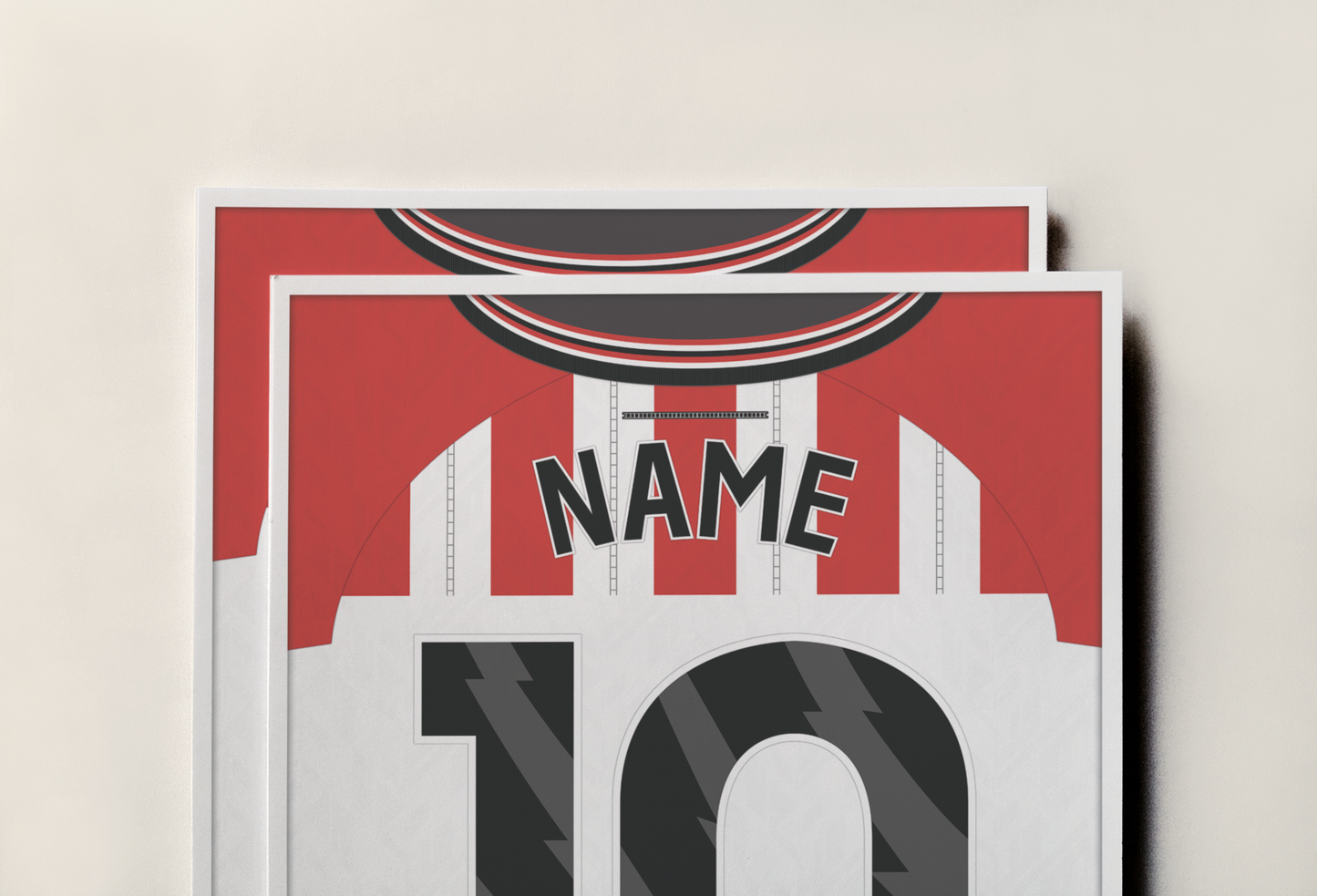 Sunderland A.F.C 25/26 Home Kit Poster