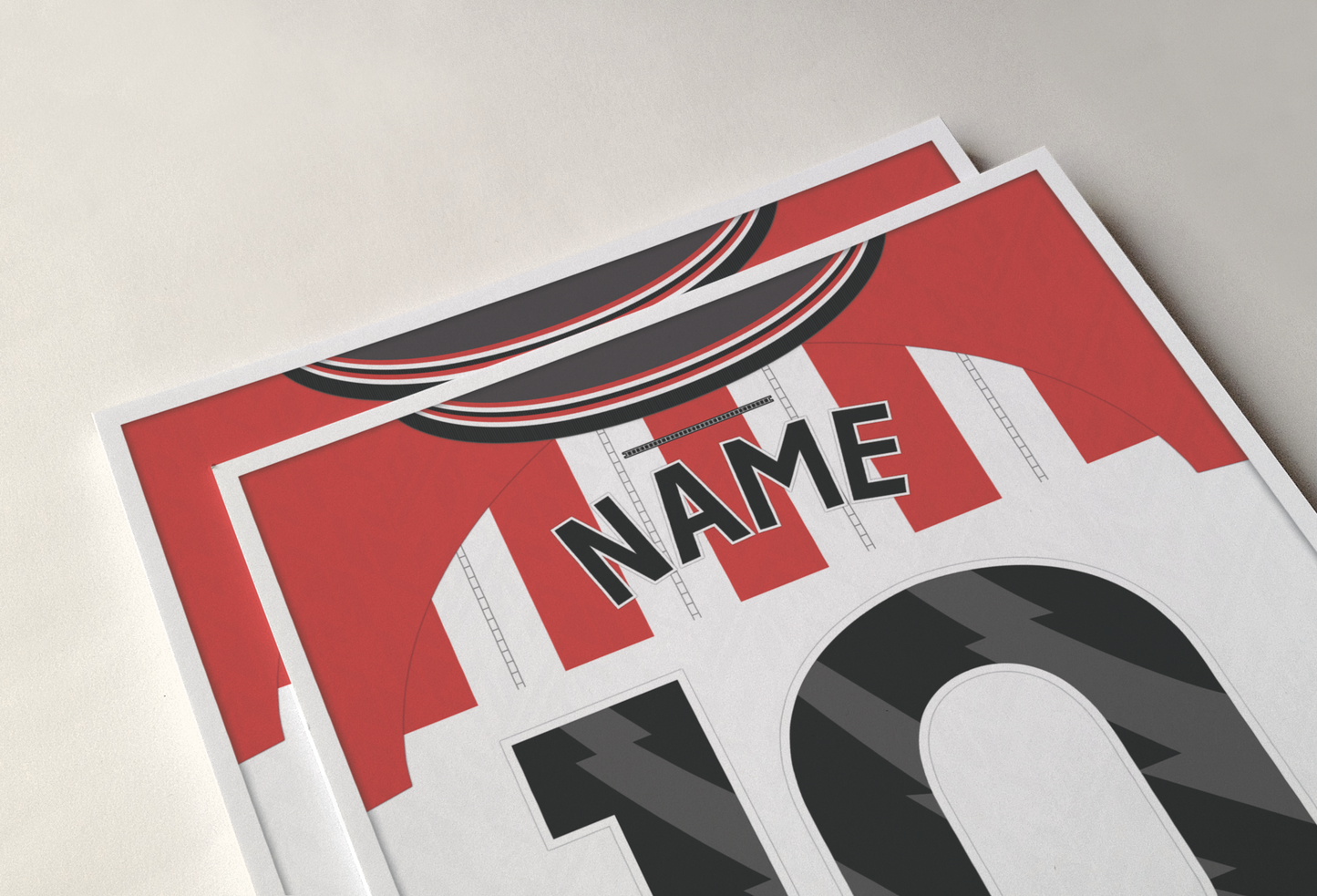 Sunderland A.F.C 25/26 Home Kit Poster