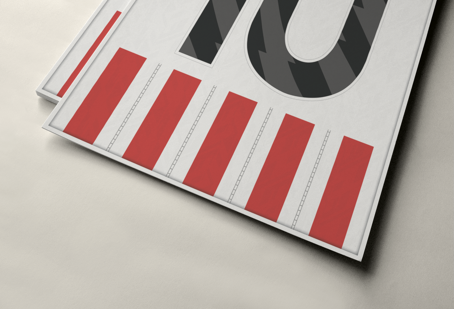 Sunderland A.F.C 25/26 Home Kit Poster