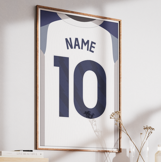 Tottenham Hotspur 25/26 Home Kit Poster