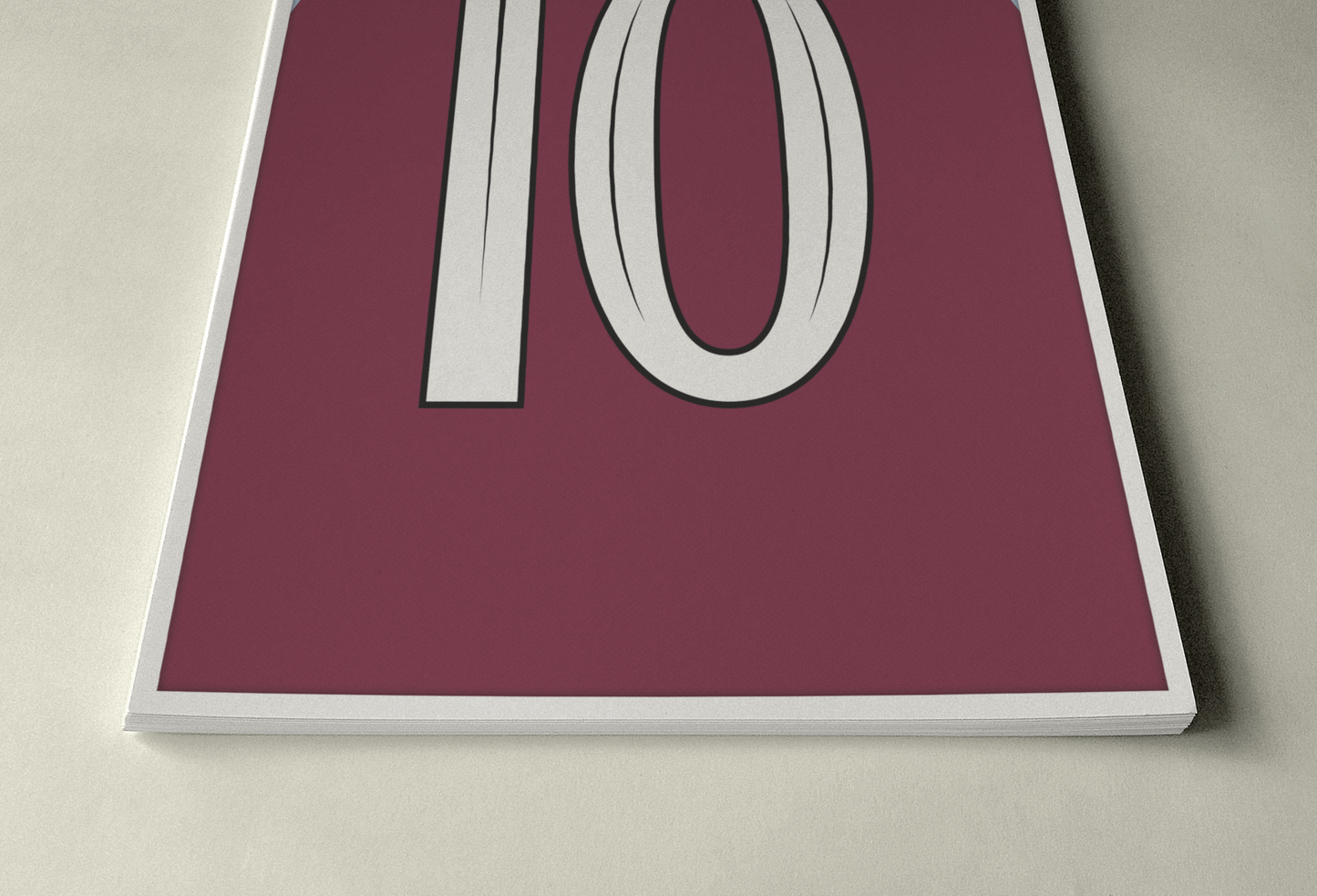West Ham United 25/26 Home Kit Poster